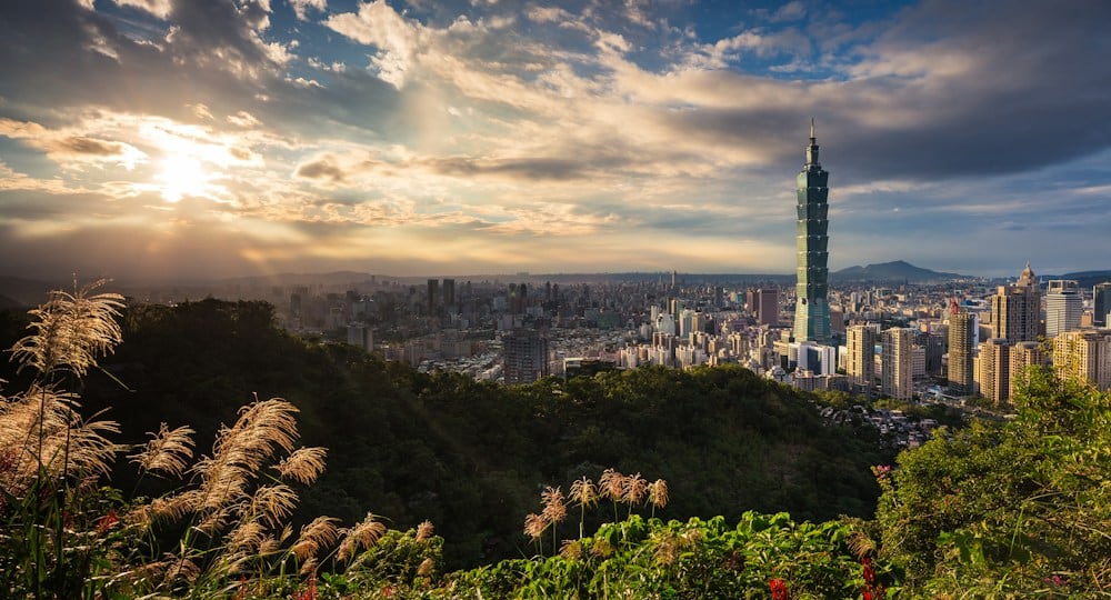 Taiwan landscape and urban scenery